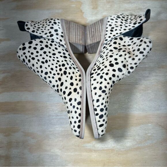Dolce Vita Sonni Leopard Calf Hair Booties Women’s Size 7 - Picture 3 of 8